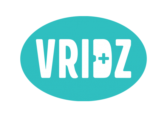 logo VRIDZ - Virtual Reality In De Zorg