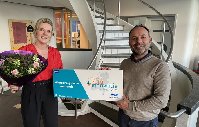 Enliven Winnaar Voorronde Oost Nederland Nationale Zorginnovatieprijs 2022 (Marc Kalf En Chablis Platenburg) V2