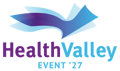 Health Valley Event 2027 Logo Spacing White
