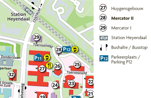Map for Directions to Mercator II